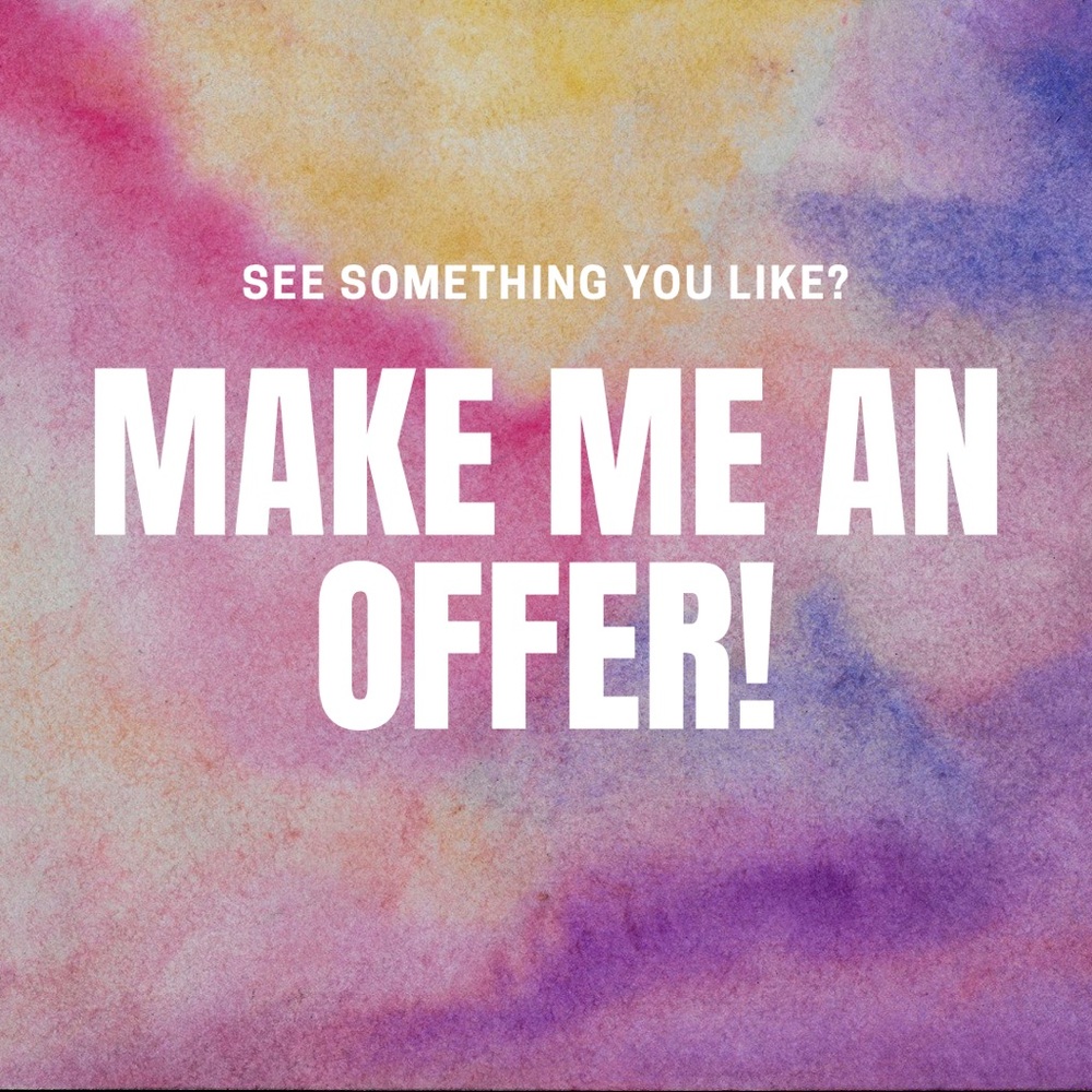 See something you like? Make me an offer.